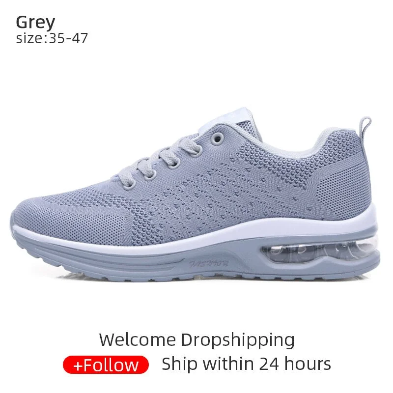 Air Cushion Sports Shoes 2021 New Unisex Fashion Running Men Sneakers Comfortable Breathable Mesh Casual Shoes for Women Men