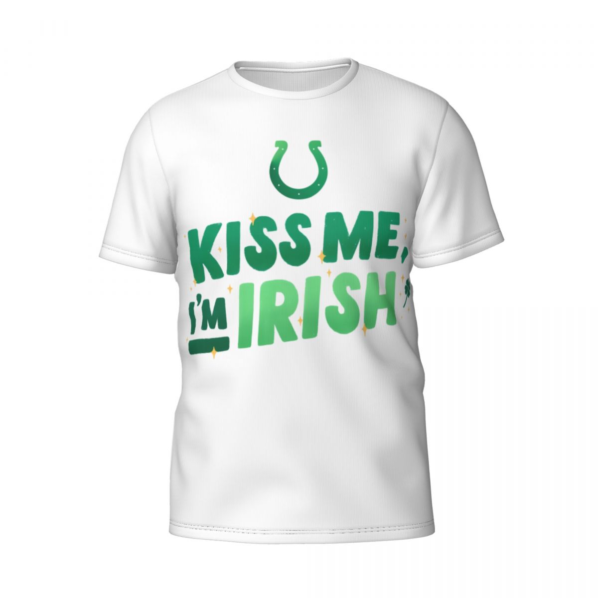 Indianapolis Colts Kiss Me I'm Irish St. Patrick's Day Men's T-Shirt