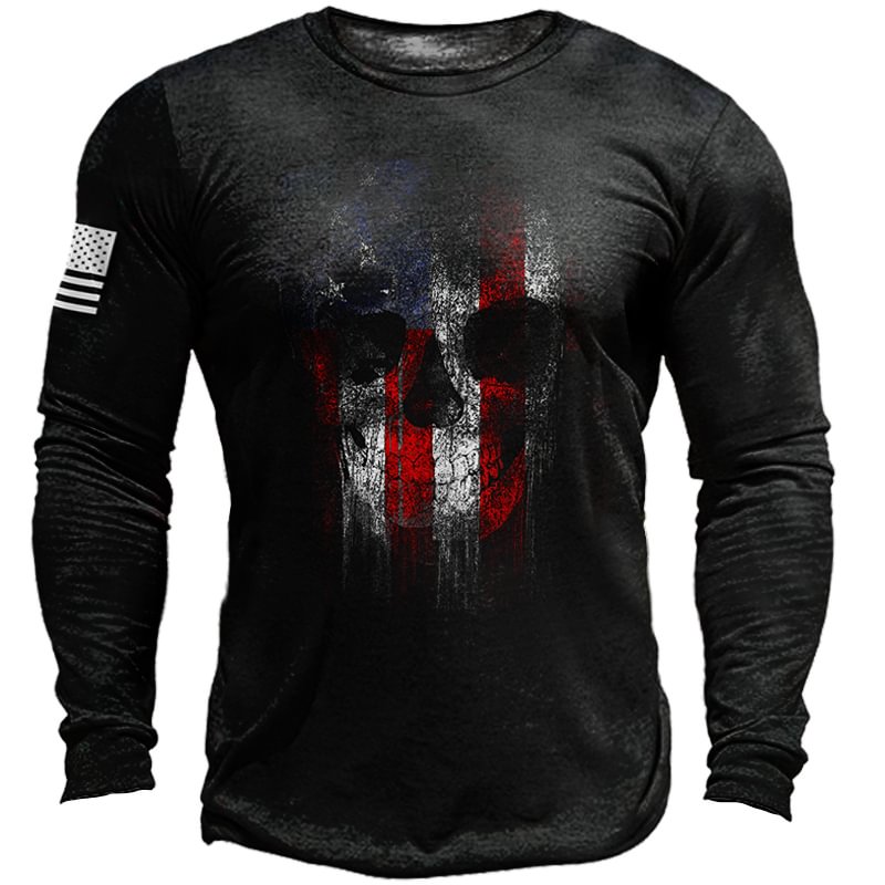Men's Outdoor FREEDOM REAPER Long Sleeve T-Shirt-Compassnice®