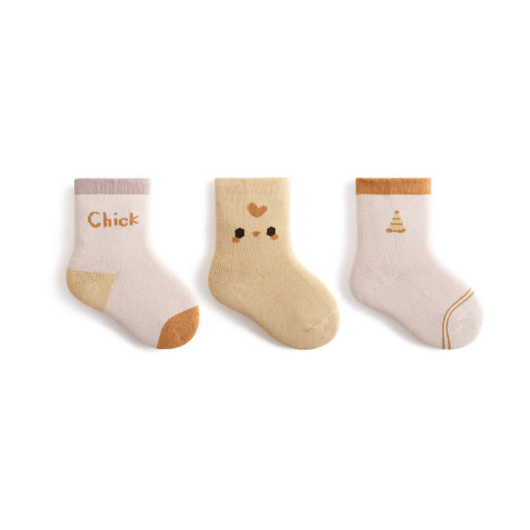 3 Pairs Baby Toddler Animal Warm Socks