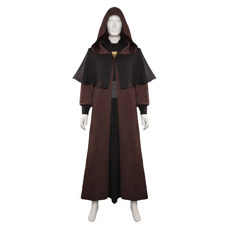 Sheev Palpatine Darth Sidious Outfits Cosplay Costume Halloween Carnival Suit