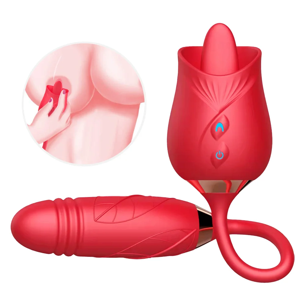 New The Rose Toy With Bullet Vibrator Pro