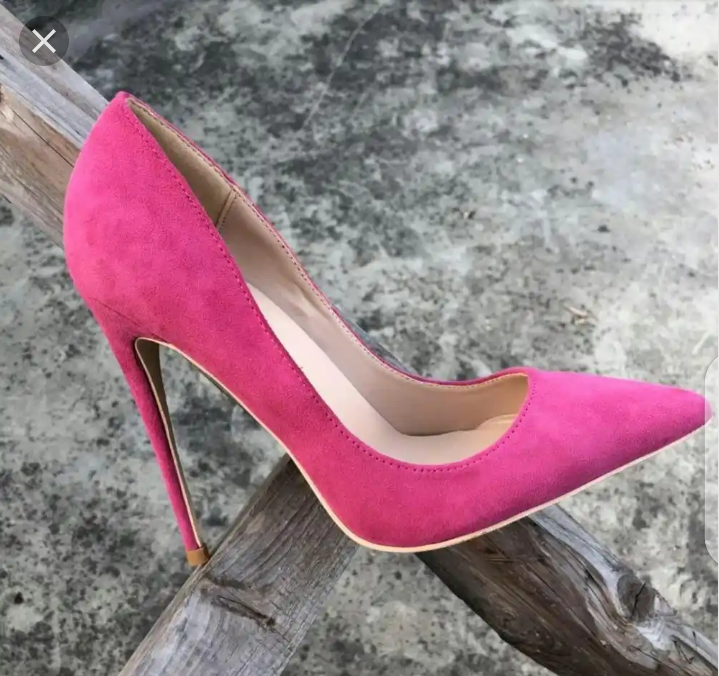 Custom Made Hot Pink Vegan Suede Pumps |FSJ Shoes