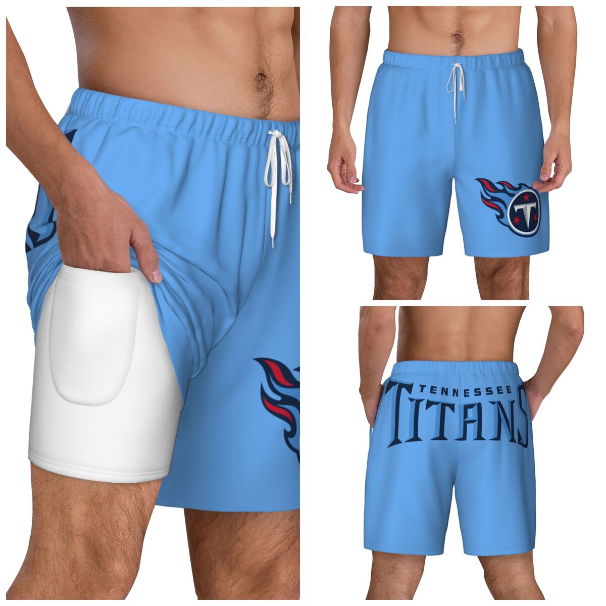 Tennessee Titans Swim Trunks Men