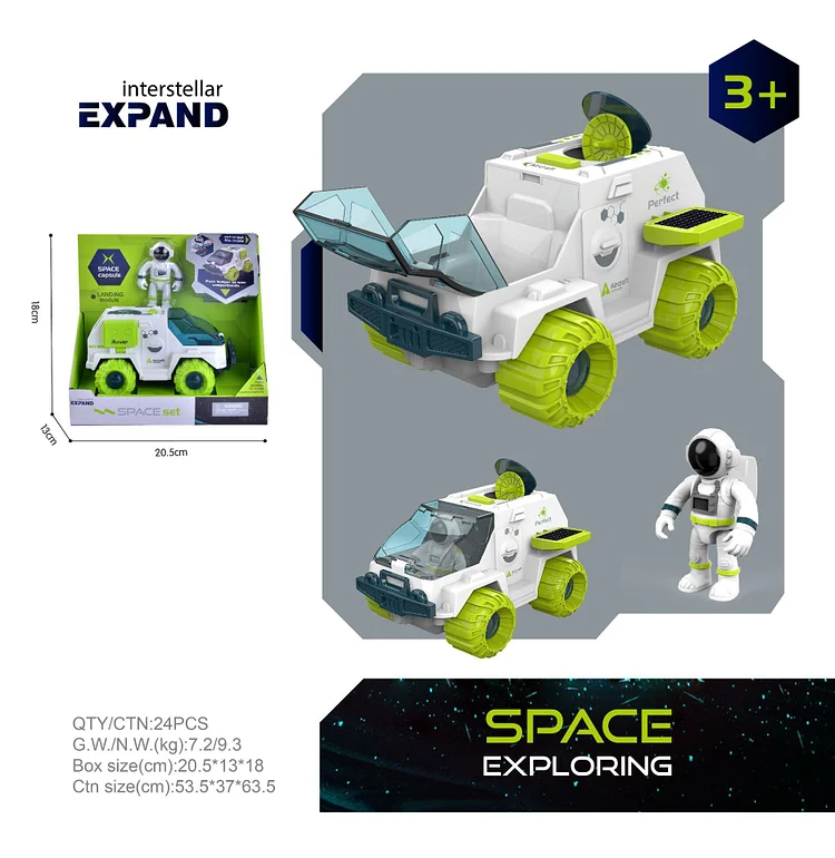 New Puzzle Acousto Optic Space Toys Model Shuttle Space Station Rocket Aviation Series Toys For Boys