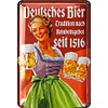 Deutsches Bier - Vintage Metal Signs - 20*30cm/30*40cm