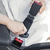 2Pcs Seat Belt Extension Plug Buckle Adjustable Car Seat Belt Extender Cover