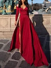 Off-The-Shoulder Long Sleeves Maxi Dress
