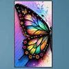 >SALE<5D DIY Full Round Drill Diamond Painting Butterfly Kit Home Decoration (NH3431)