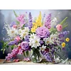 Bouquet Flowers - 11CT Stamped Cross Stitch 50*40cm