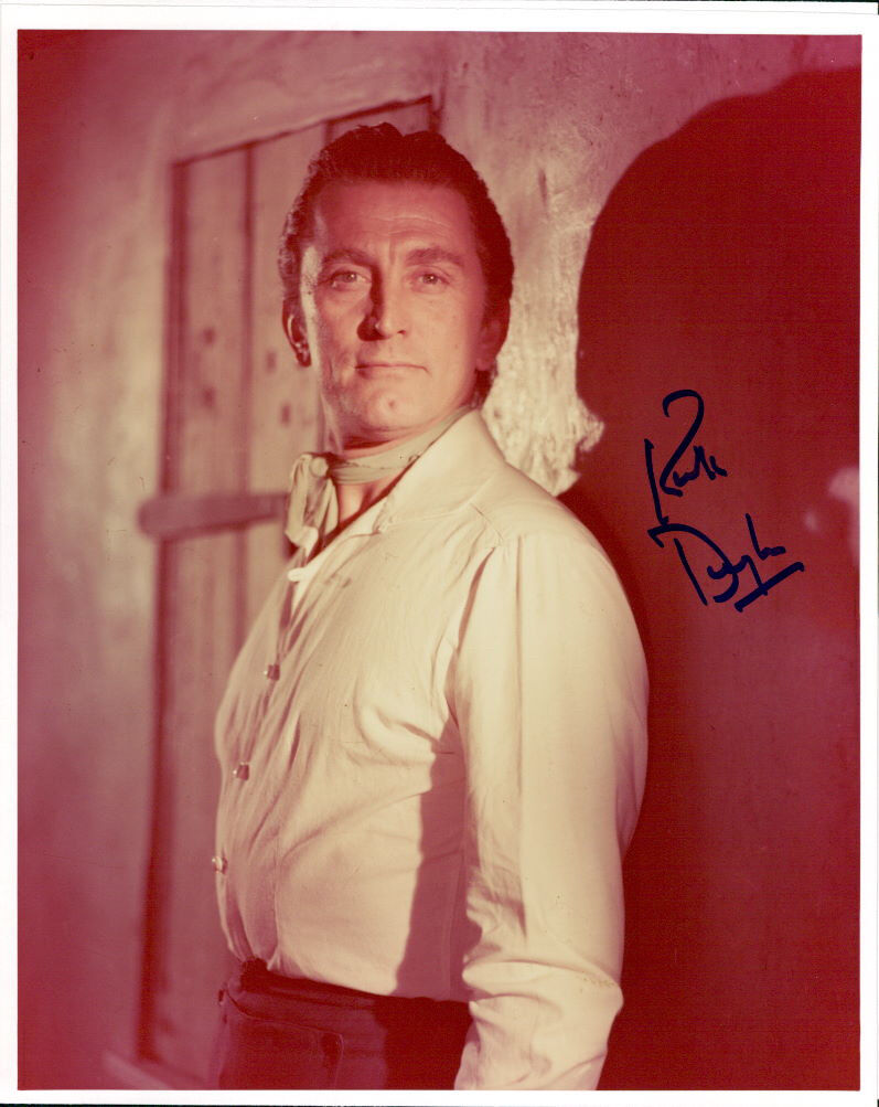 Kirk Douglas signed authentic 8x10 Photo Poster painting COA