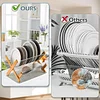 Bamboo Folding Dish Drainer Kitchen Storage Rack Tableware Dish Sink Storage Rack