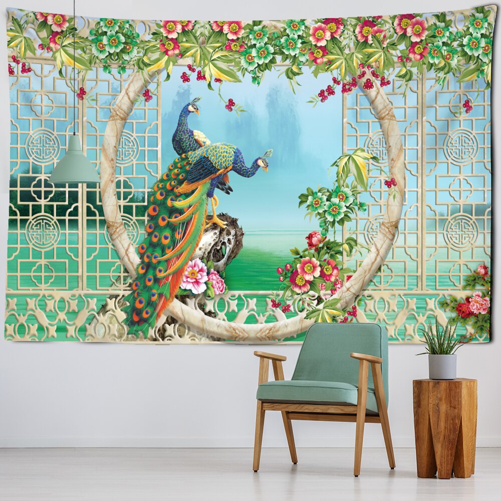 

Wall Tapestry - Flowers-150*130cm, 501 Original