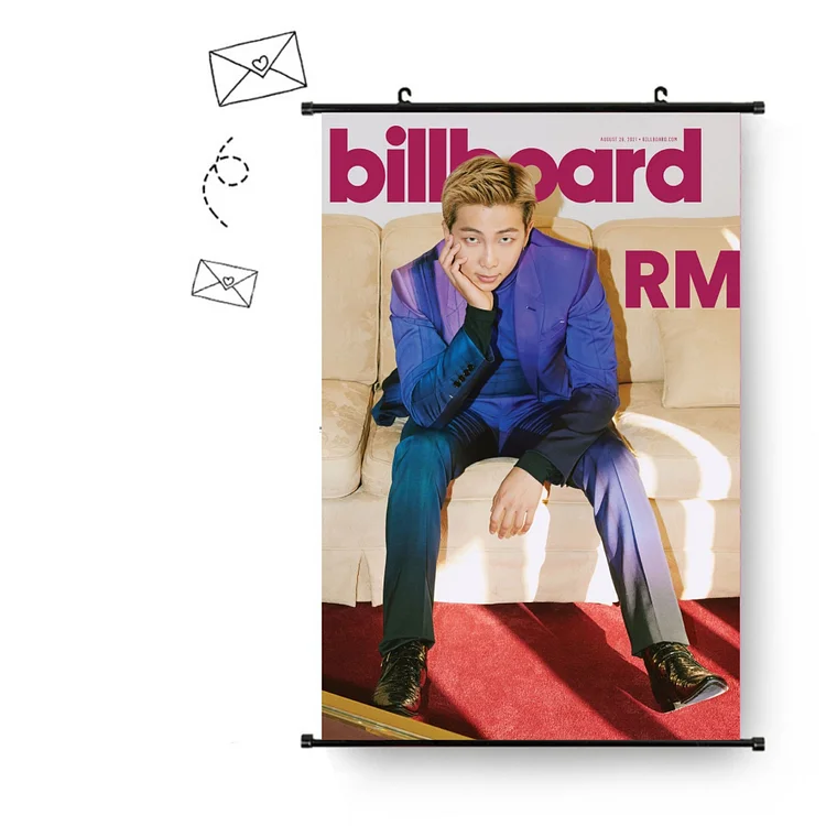 방탄소년단 Billboard Magazine Hanging Picture