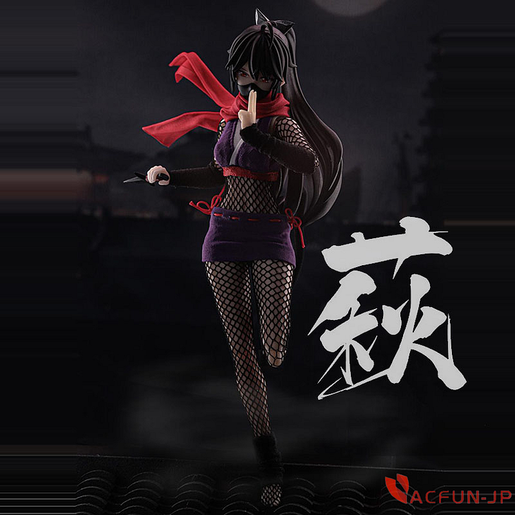 【予約】HASUKI pocket artシリーズ PA002 女忍 萩 1/12スケール 完成品アクションフィギュア