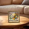 Diamond Painting Special Shaped Drill Sunflower With Frame(8.46x8.46inch)