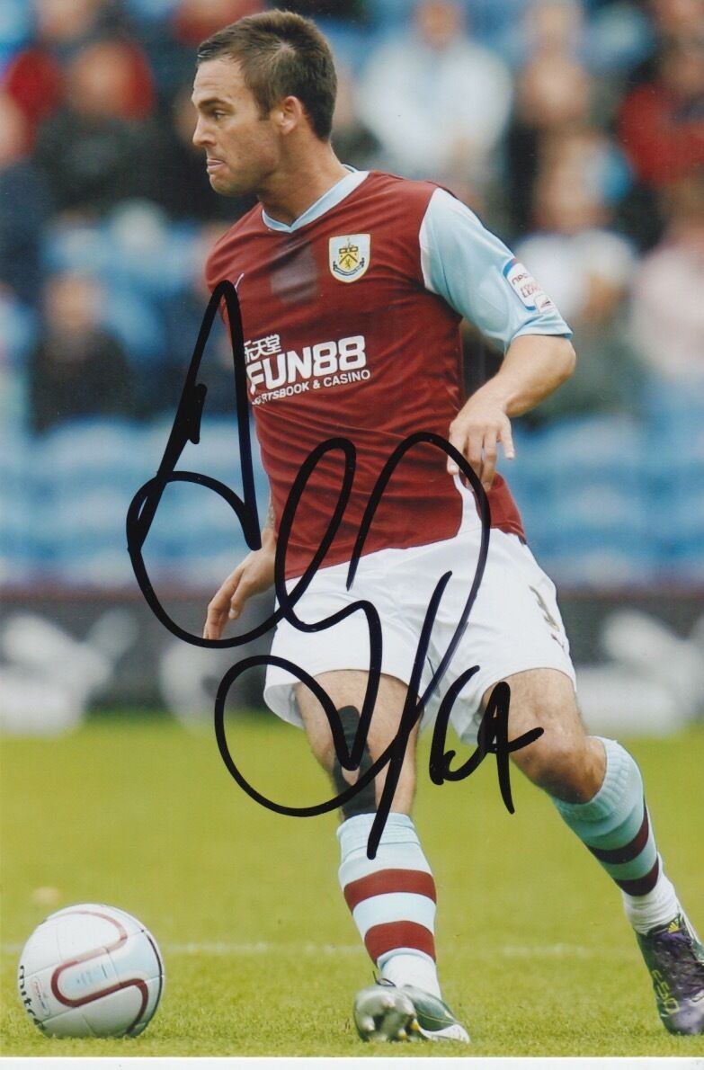 BURNLEY HAND SIGNED DANNY FOX 6X4 Photo Poster painting 1.