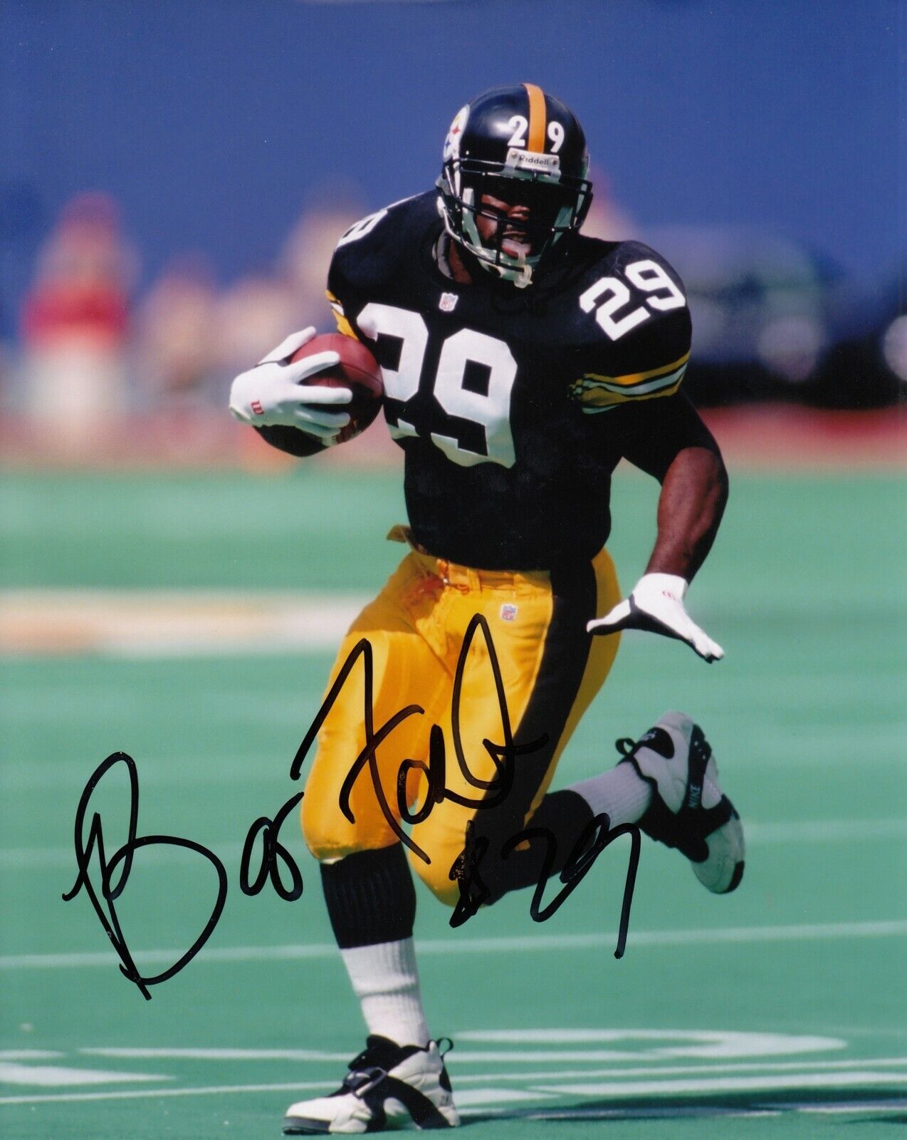 Barry Foster #0 8x10 Signed Photo Poster painting w/ COA Pittsburgh Steelers 031719