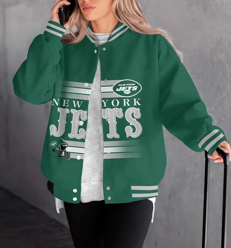 New York Jets Women Limited Edition Full-Snap Casual Jacket