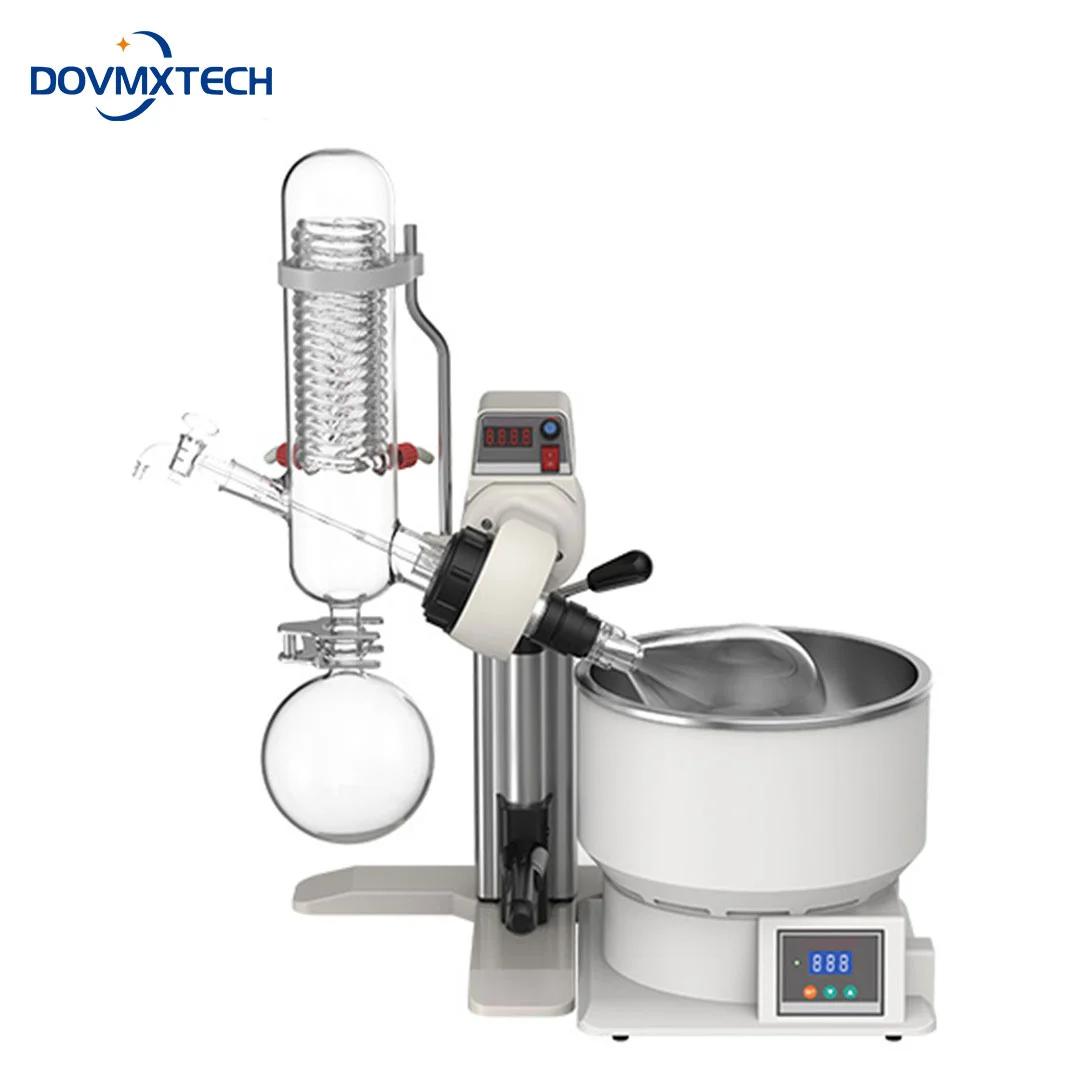1L Rotary evaporator manual lifting | DOVMXtech