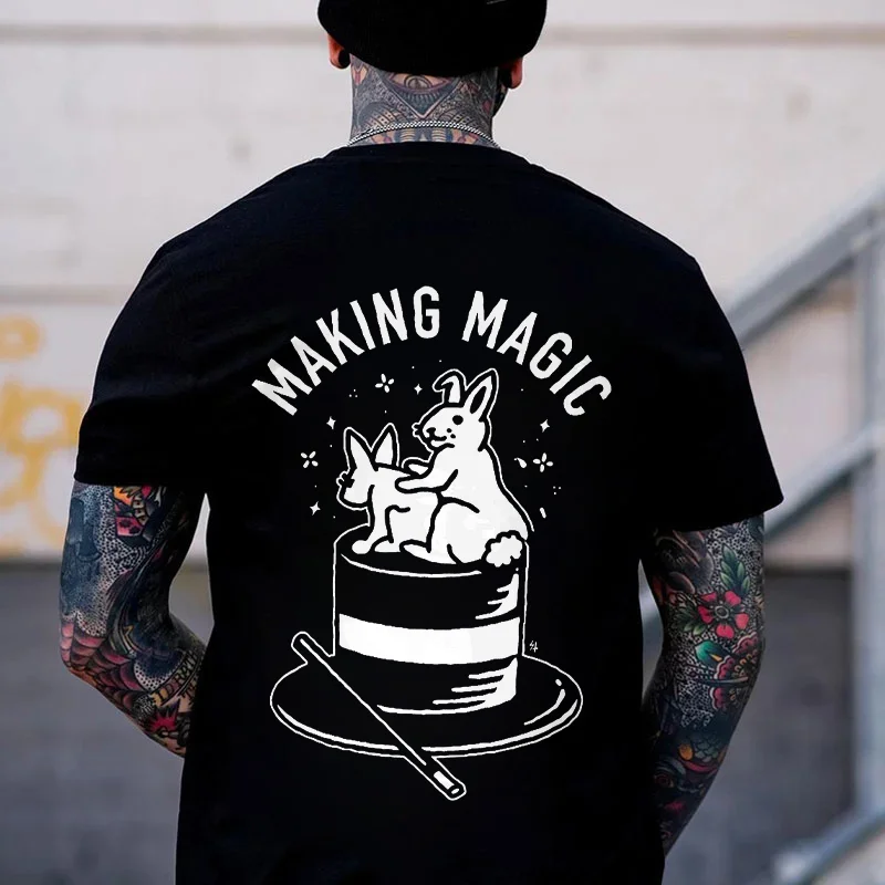 Making Magic Printed Men's T-shirt -  