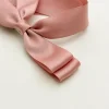10PCS Silky Satin 2 Layers Bowknot Ribbon Hair Clip