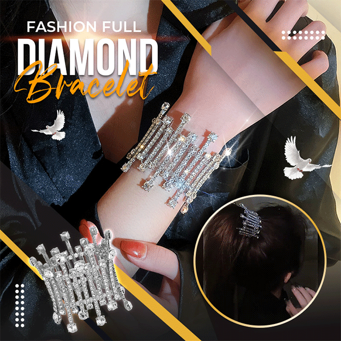 Fashion Full Diamond Bracelet