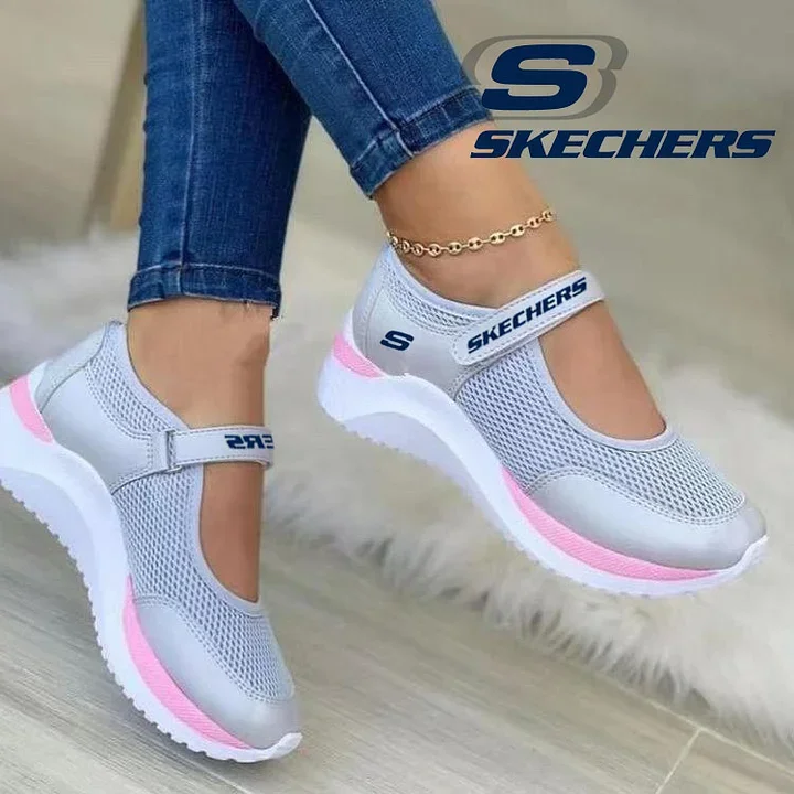 Nové, pohodlné dámské boty Skechers se suchým zipem na jaro a léto