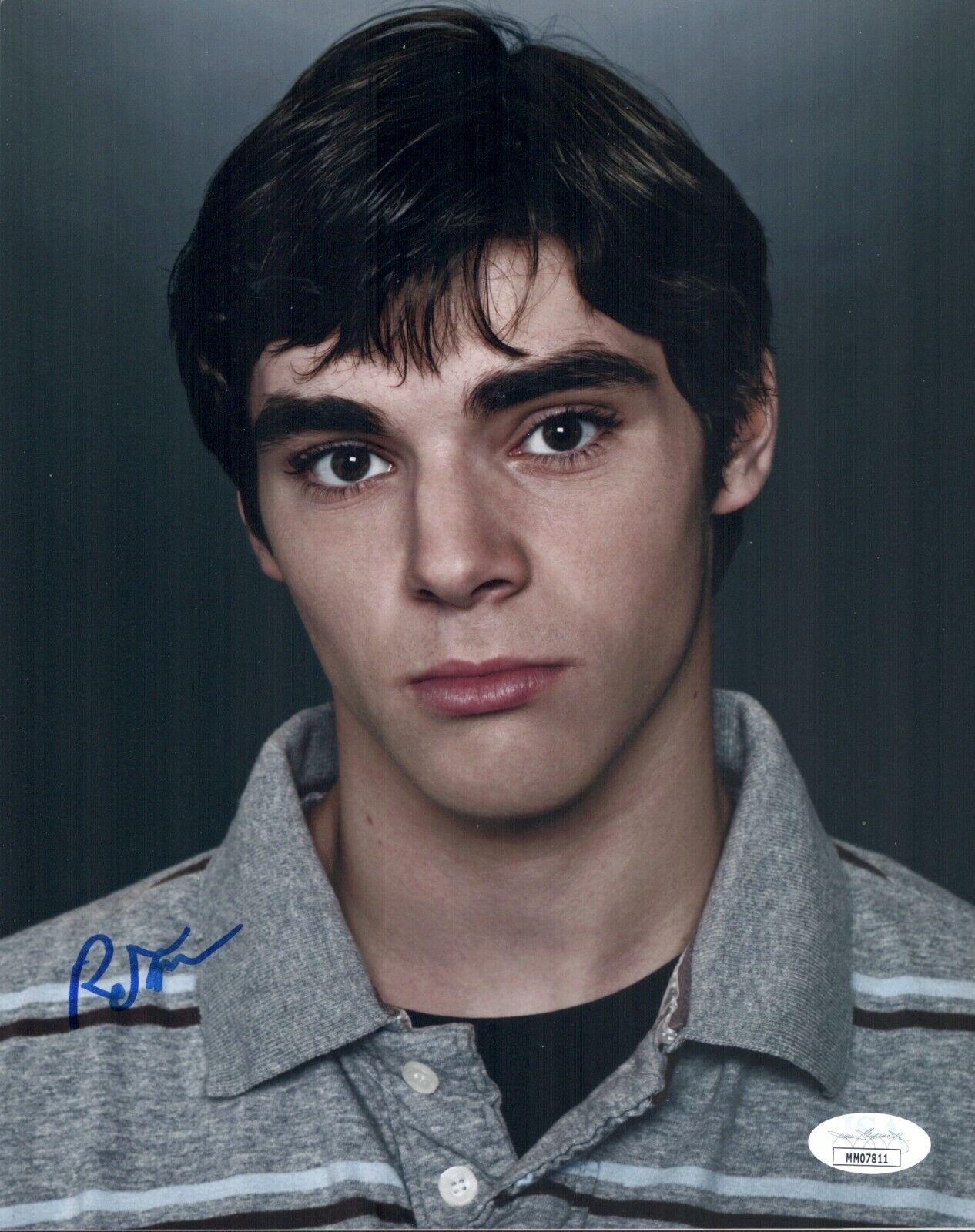 RJ MITTE Signed BREAKING BAD 8x10 Photo Poster painting Autograph JSA COA