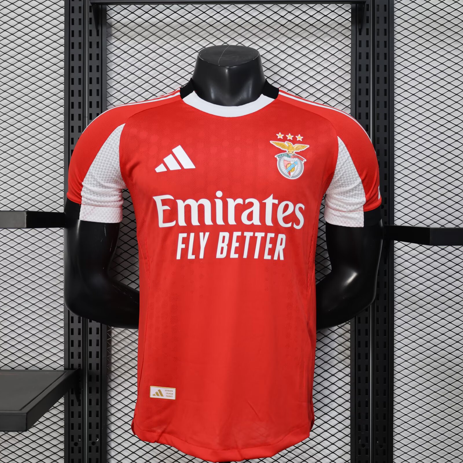 2025/2026 Player Version Benfica Home Football Shirt（The player version jersey is a bit tight, please pay attention to the size selection）
