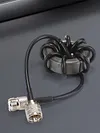1.8-30MHz Shortwave Common Mode Filter Ferrite Cores HF Common Mode Choke Balun 150W PEP EM43 Toroid Core for Shortwave Communication Antenna Grounding