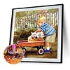 Boy and Puppies - Full Round Drill Diamond Painting