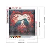 Diamond Painting -DIY Round Drill Heart Birds