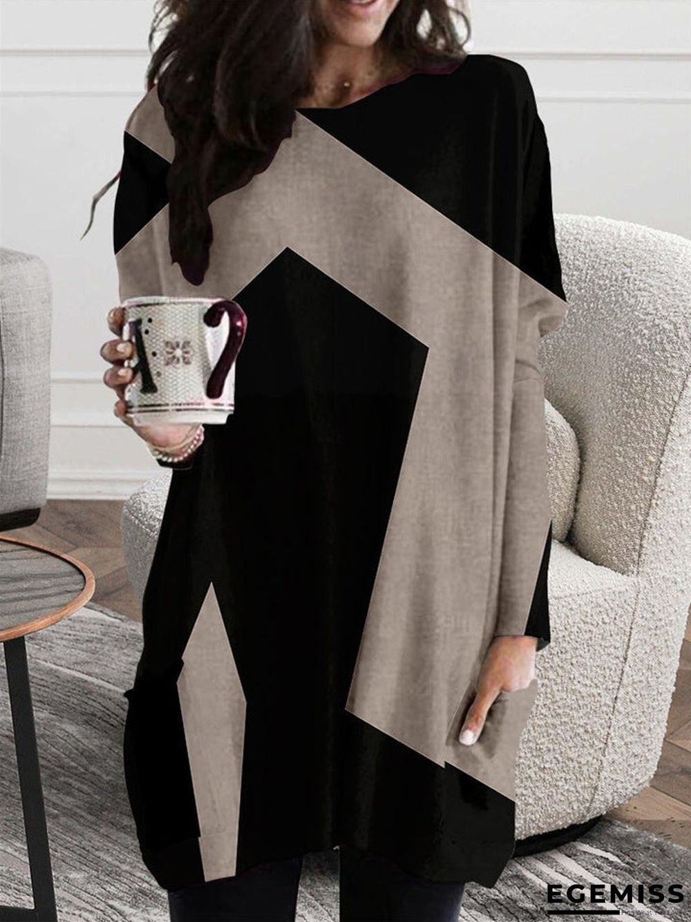 Casual Medium Loose Dress | EGEMISS