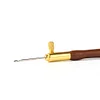 Brown Crochet Hook Handmade Craft French Tambour Hooks Household Sewing Supplies