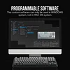 F87 Pro Mechanical Keyboard with Wireless Connector, 3 TKL Modes (Bluetooth/2.4GHz Wireless/Type-C) Gaming Keyboard, Hot Swappable, Side Printed PBT Keycaps (Black)