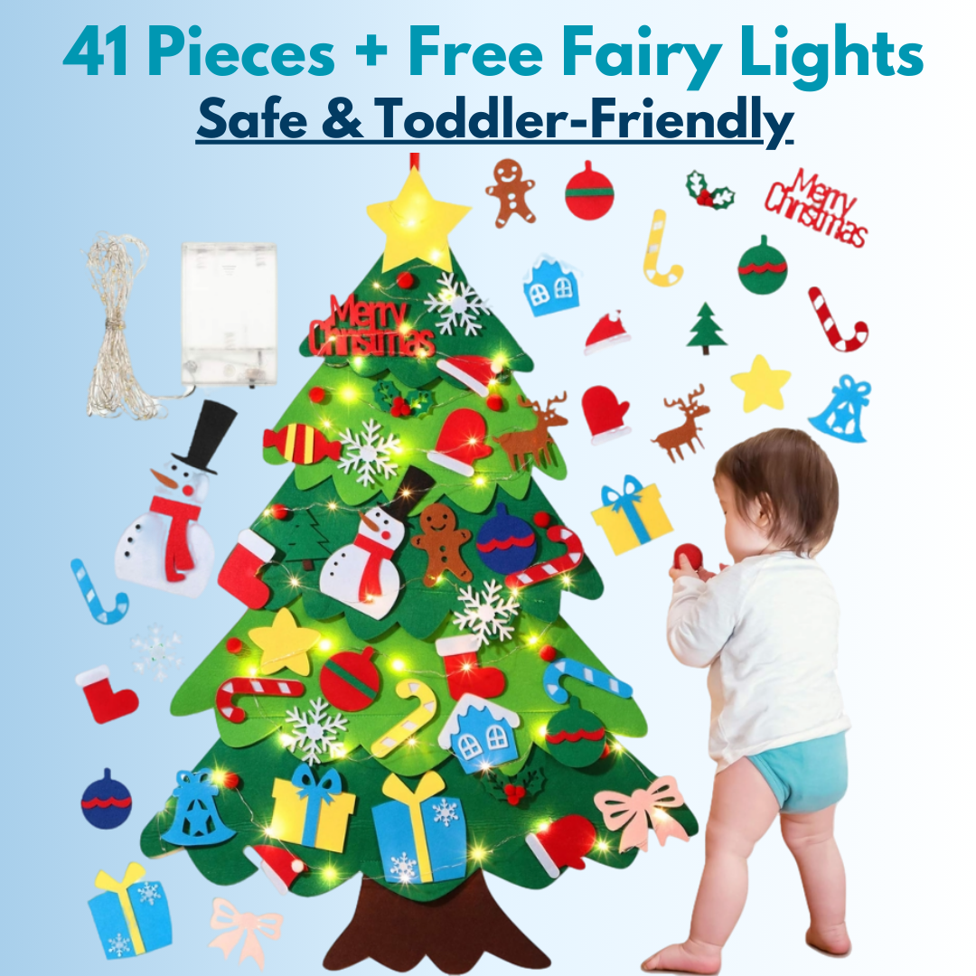 TwinkleTots™- Felt Christmas Tree for Kids