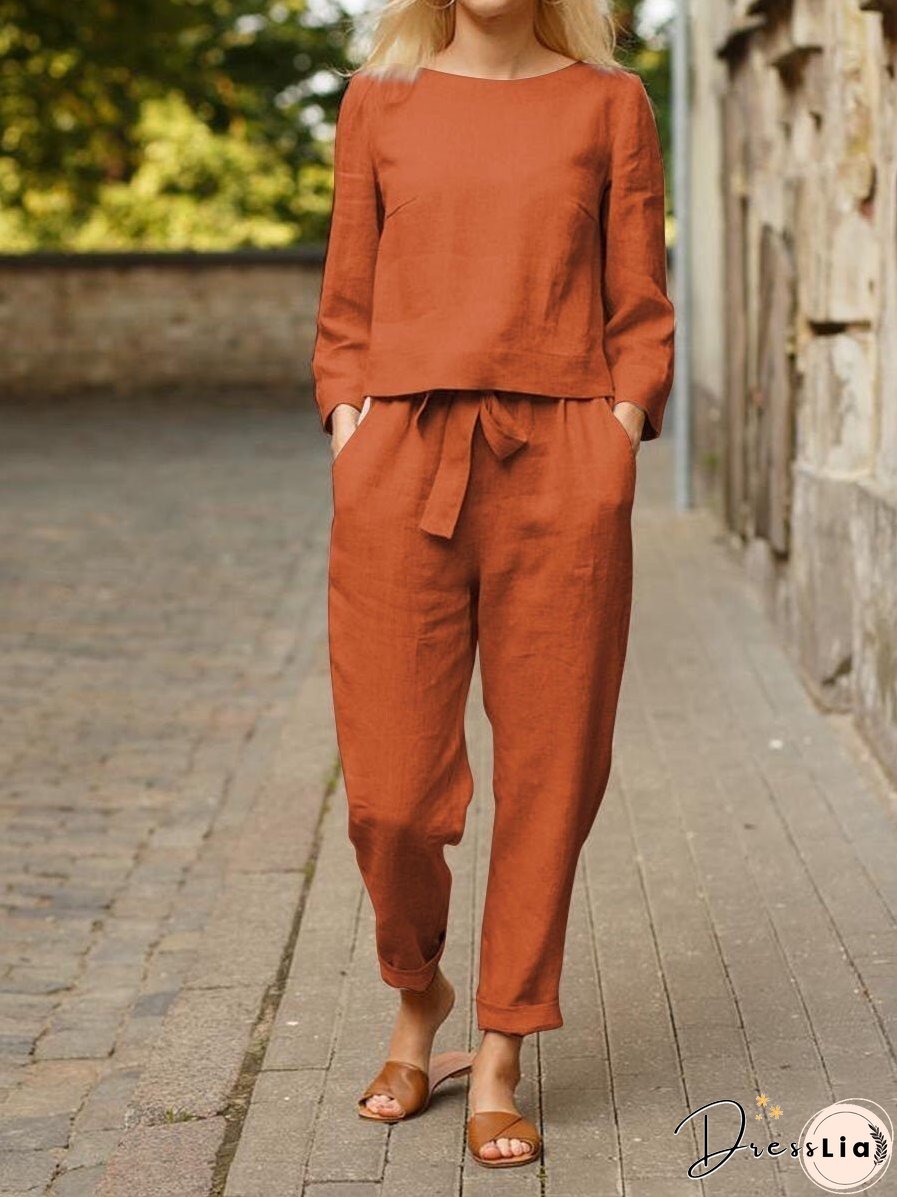 Arianne | Top and Pants Set