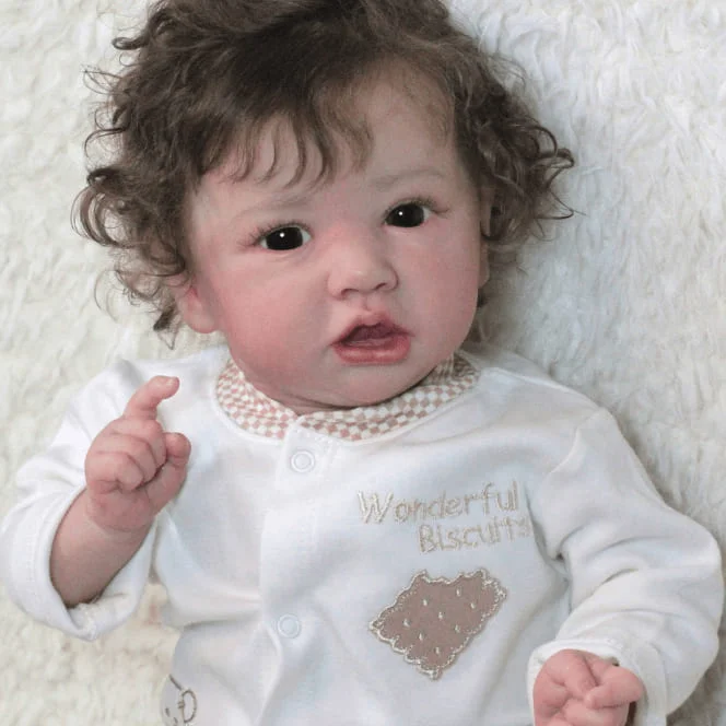 Dollreborns® Super Trending 12'' Realistic Sweet Alina Reborn Baby Girl Doll That Looks Real