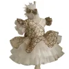 Kid Baby Girl Princess Fluffy Dresses