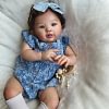20" Opened Eyes Handmade Reborn Baby Doll Realistic Reborn Baby Girl Lelinda with Heartbeat💖 & Sound🔊 - RBBI-Myrebornbabydoll&reg; Myrebornbabydoll&reg;