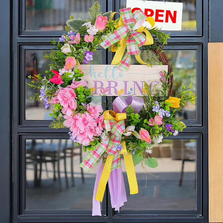 Spring Flower Wreath