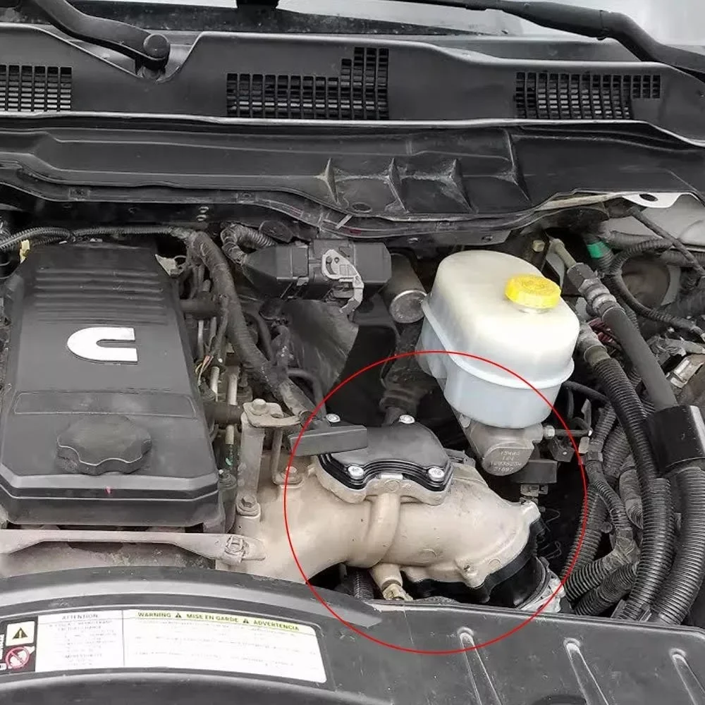 Garlaven EGR Cooler Throttle Valve Delete Kit For RAM 2500 3500 6.7L L6. for 6.7L Cummins 2010-2014 Diesel