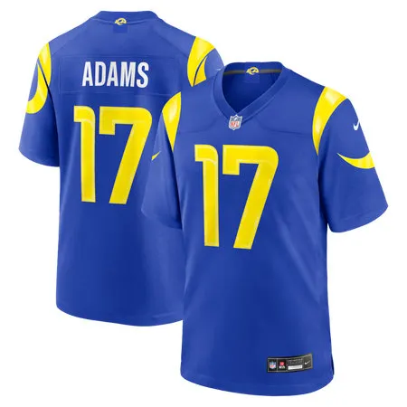 Youth Los Angeles Rams #17 Davante Adams Nike Royal Team Game Player Jersey