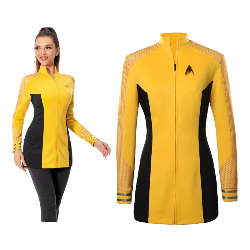 Star TrekStrange New World S1 Una Chin-Riley Cosplay Costumes Coat Outfits Halloween Carnival Suit