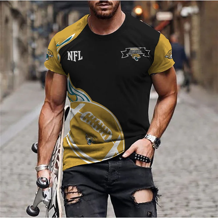 Jacksonville Jaguars All Over Print T-Shirt