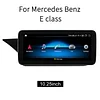 Android Auto Apple CarPlay Autoradio GPS Stereo 10.25in Screen For Mercedes Benz E class W212 S212