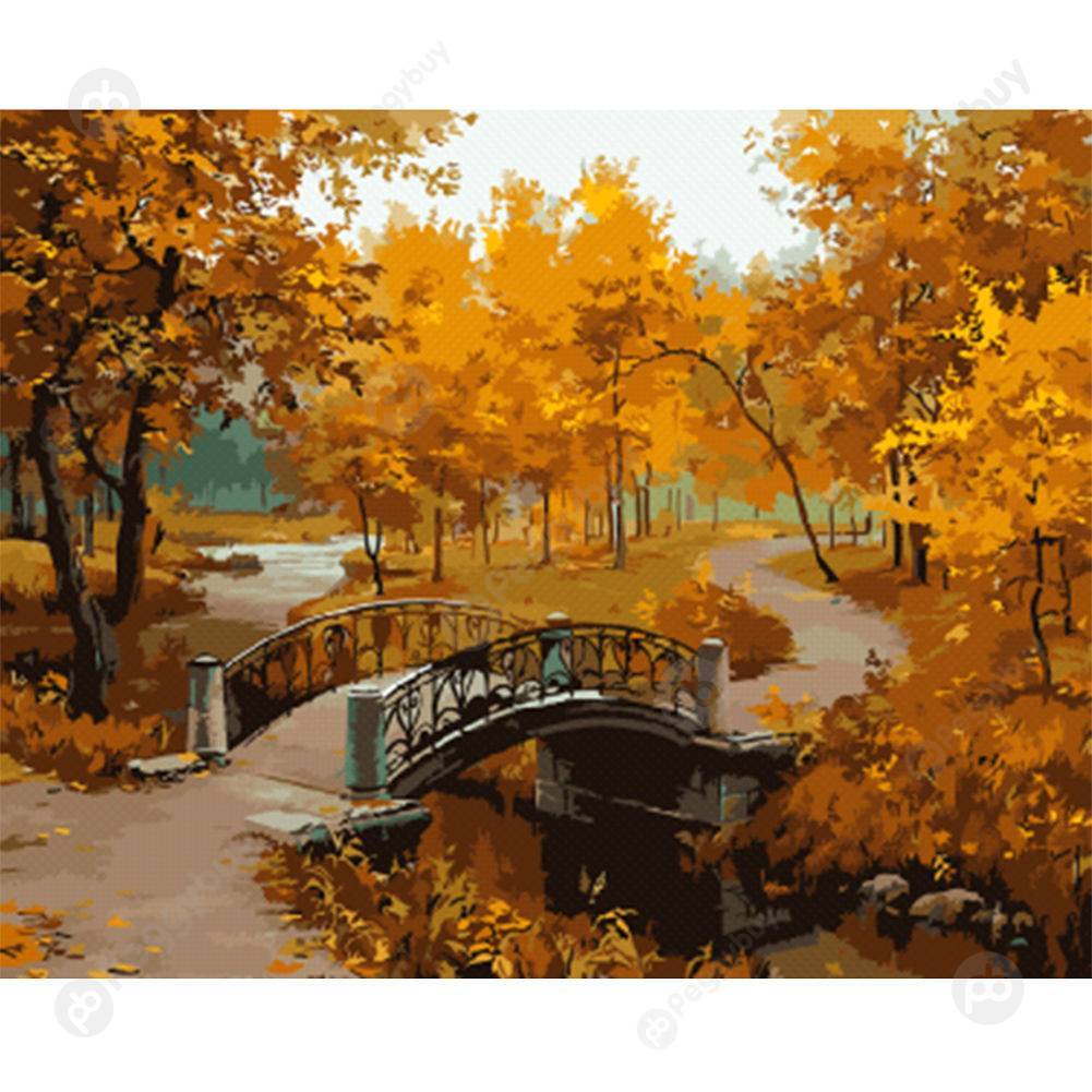 

40*50CM Paint By Numbers-Autumn Scenery, 501 Original