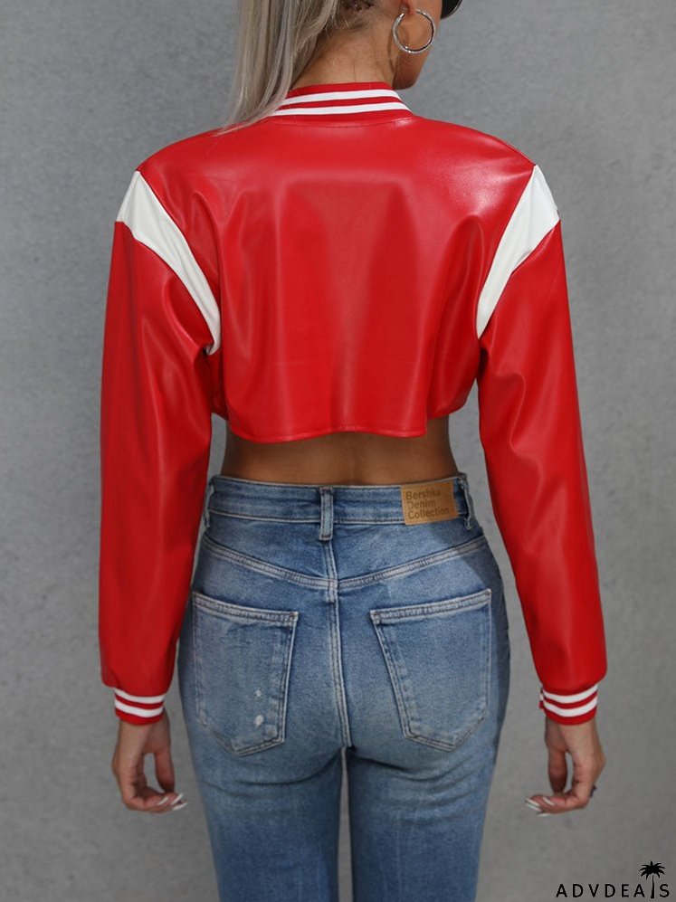 Crop Letter Graphic Trendy Raglan Sleeve Tee