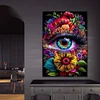 (50*70cm)Eye of the Flower - Full Round Drill Diamond Painting
